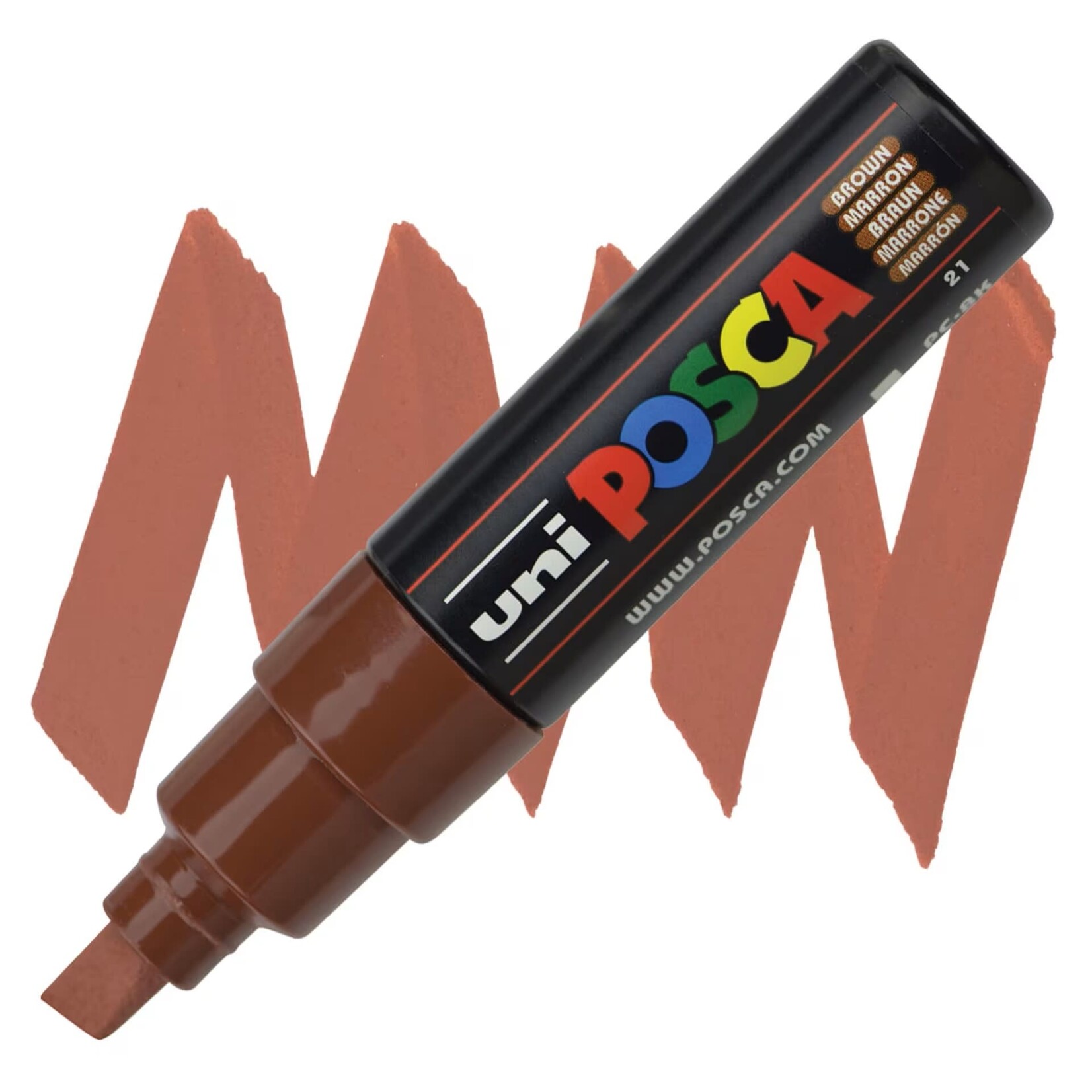 Posca Posca PC-8K Broad Chisel Brown