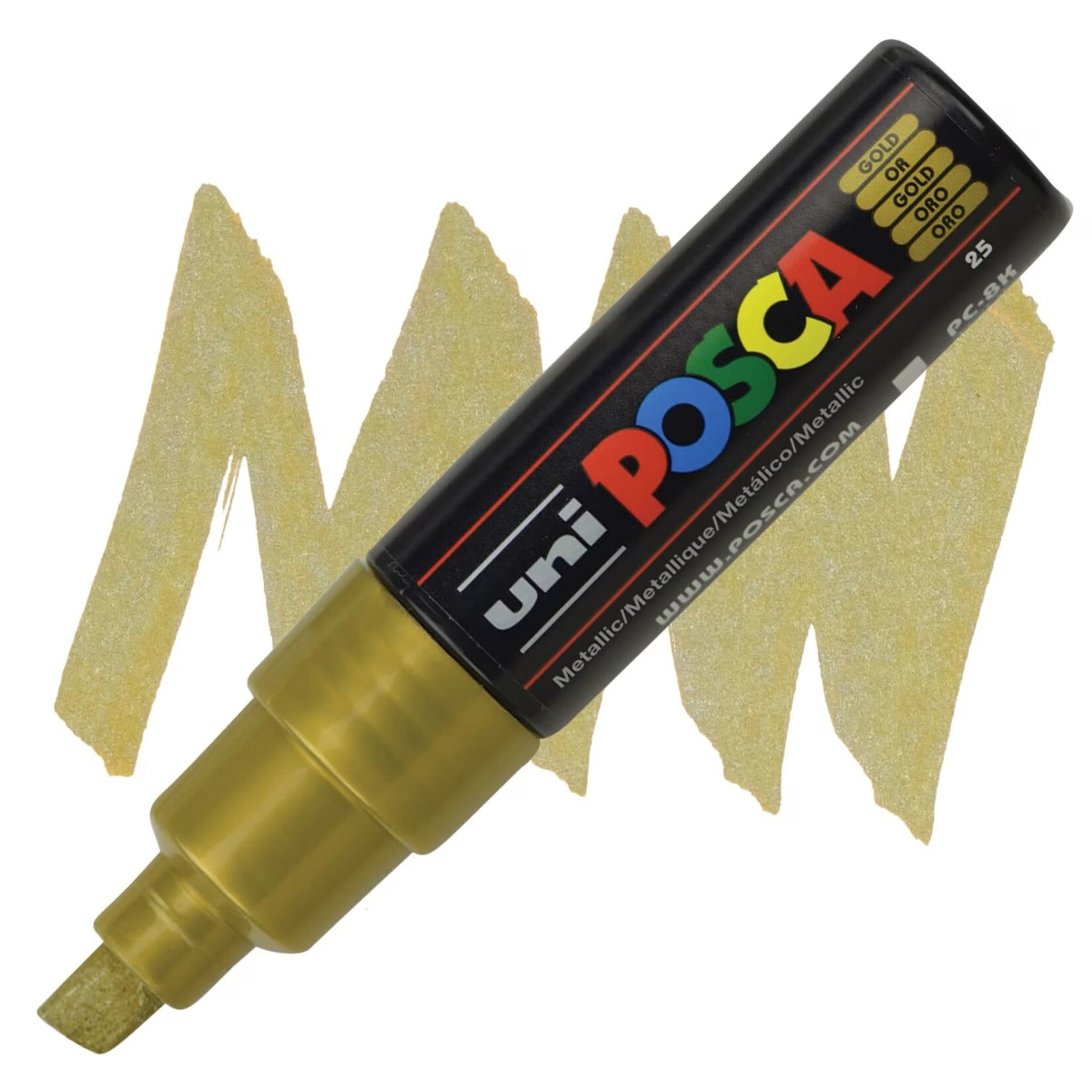 Posca Posca PC-8K Broad Chisel Gold