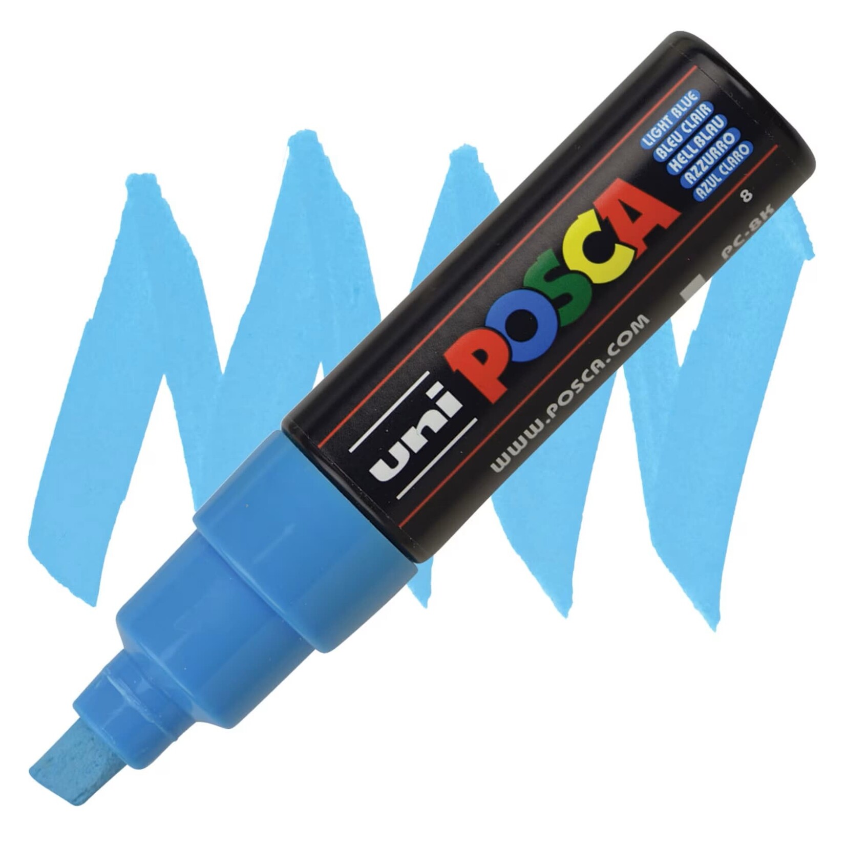 Posca Posca PC-8K Broad Chisel Light Blue