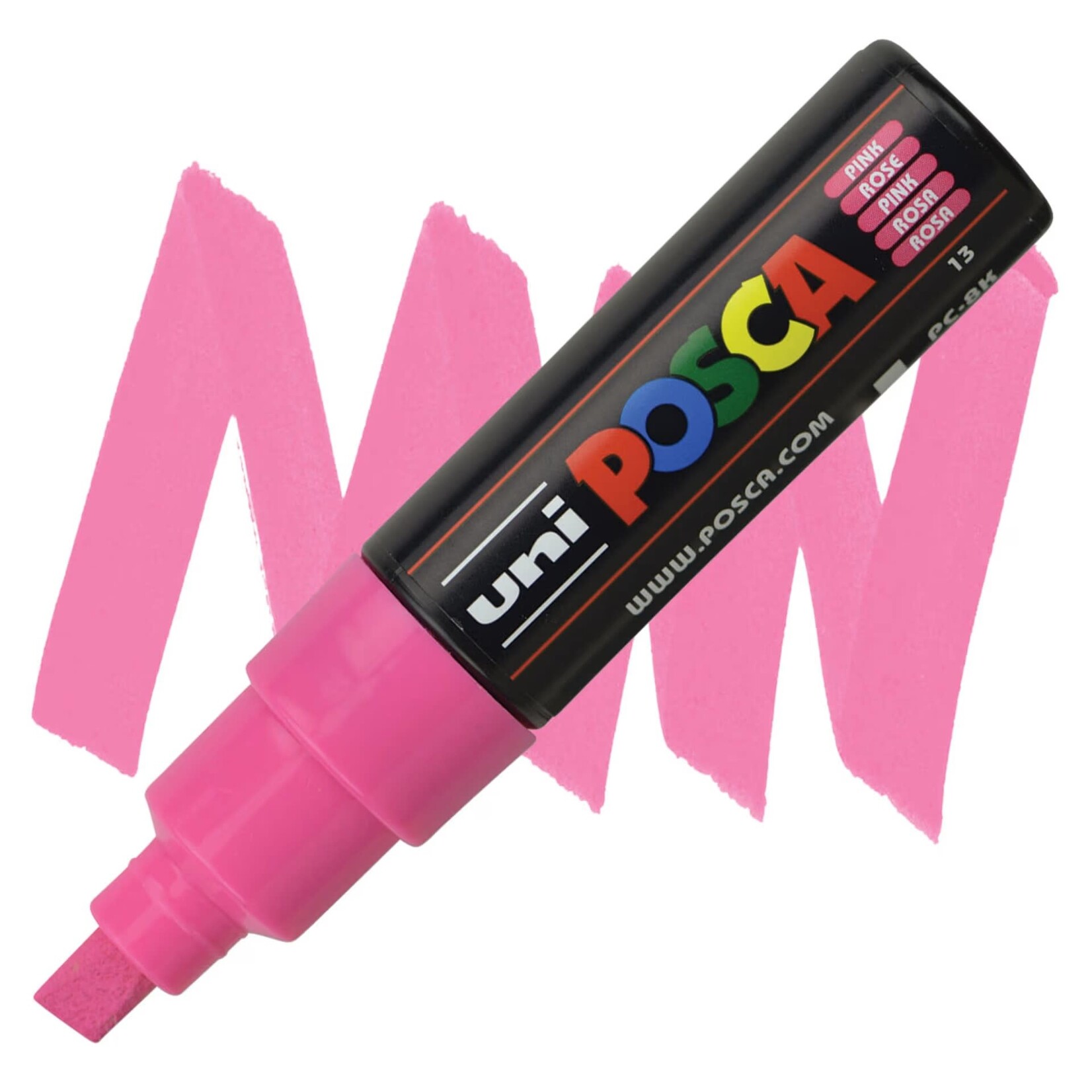 Posca Posca PC-8K Broad Chisel Pink