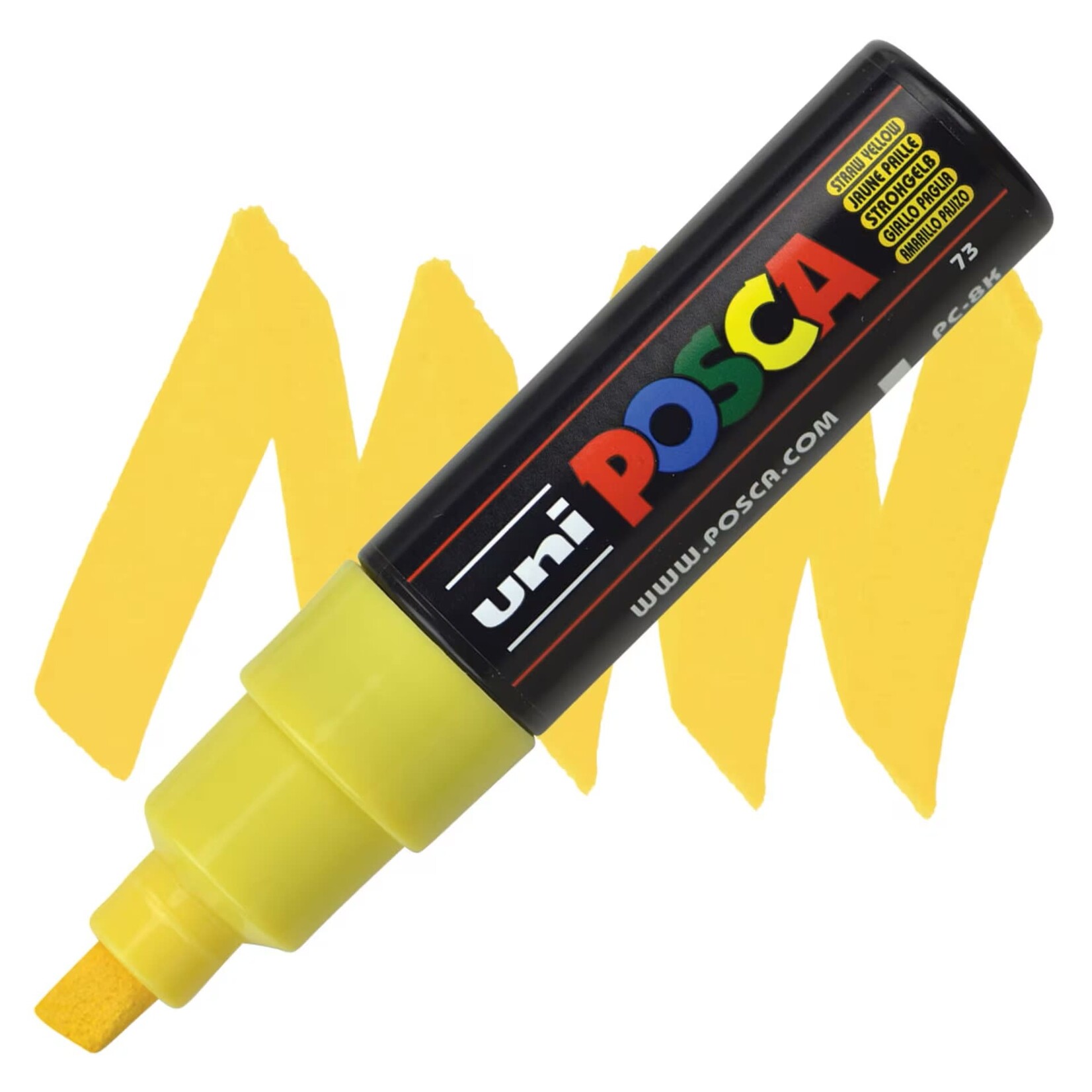 Posca Posca PC-8K Broad Chisel Straw Yellow