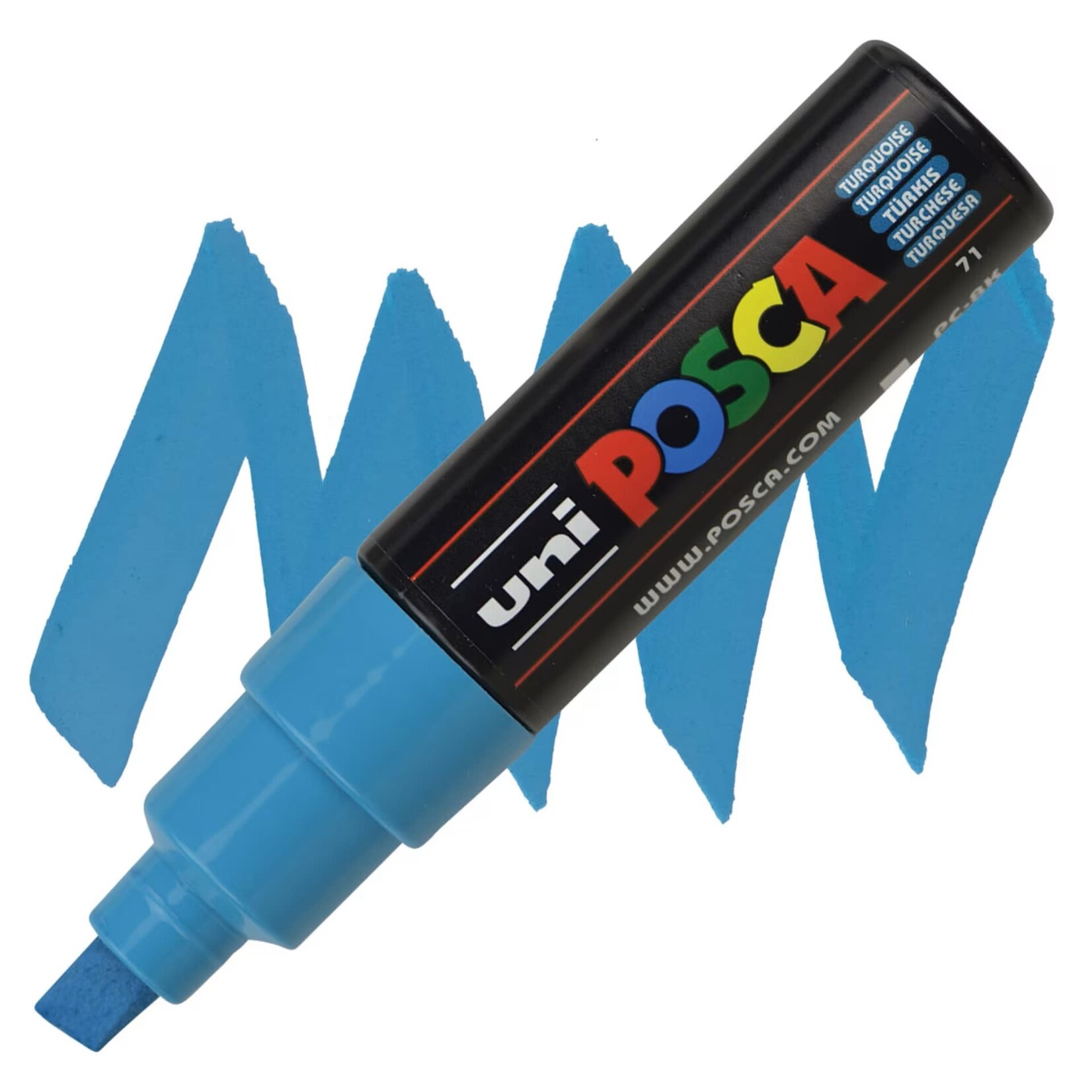Posca Posca PC-8K Broad Chisel Turquoise