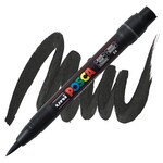 Posca POSCA PCF-350 PAINT MARKER BRUSH TIP BLACK