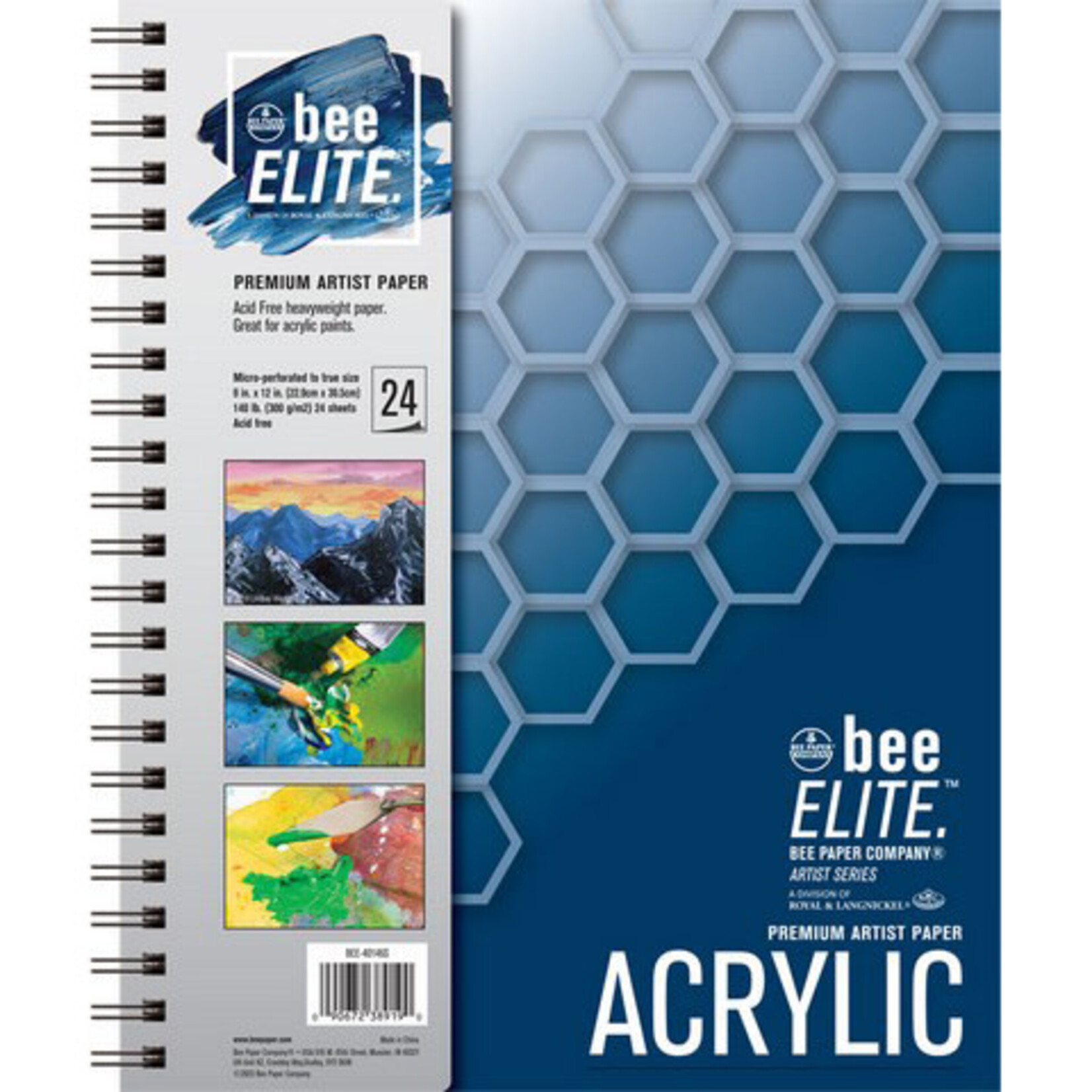 Royal Brush Bee Elite Acrylic Pad 9x12