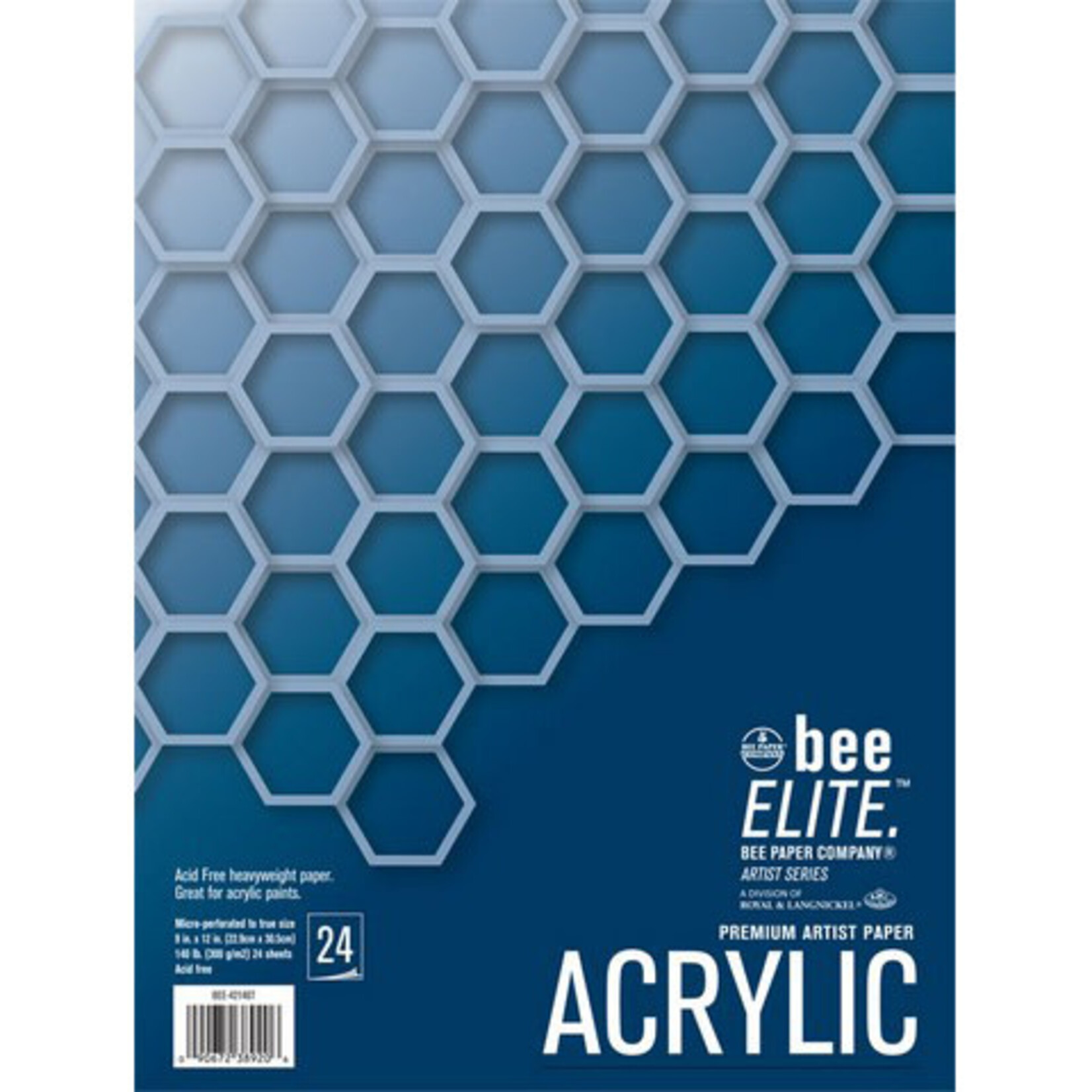 Royal Brush Bee Elite Acrylic Pad 24 Sheets