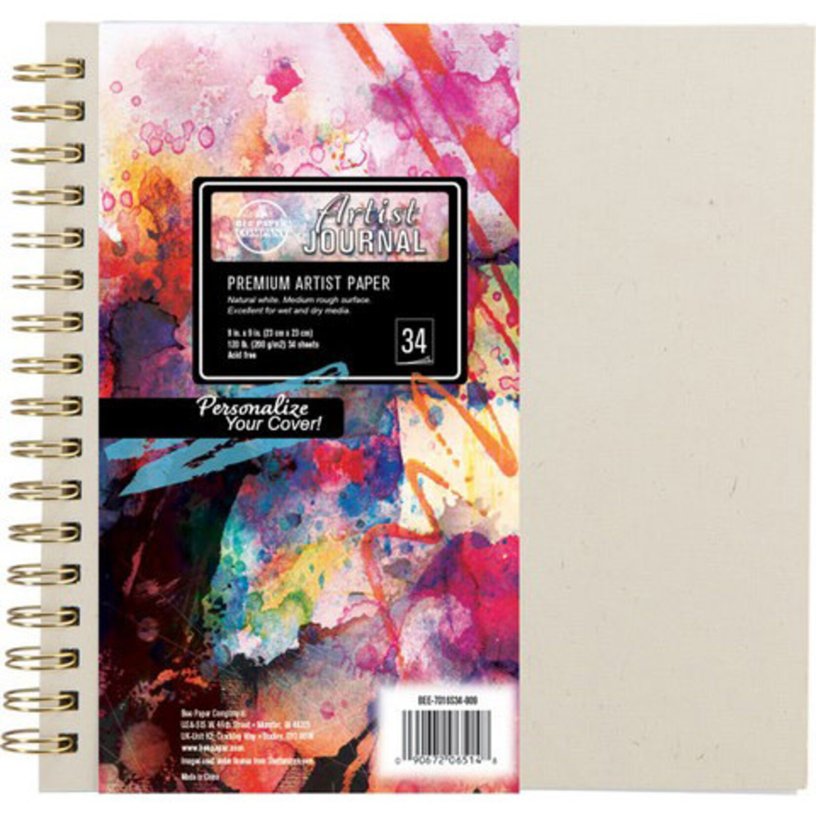 Royal Brush Bee Artist Journal 34 Sheets
