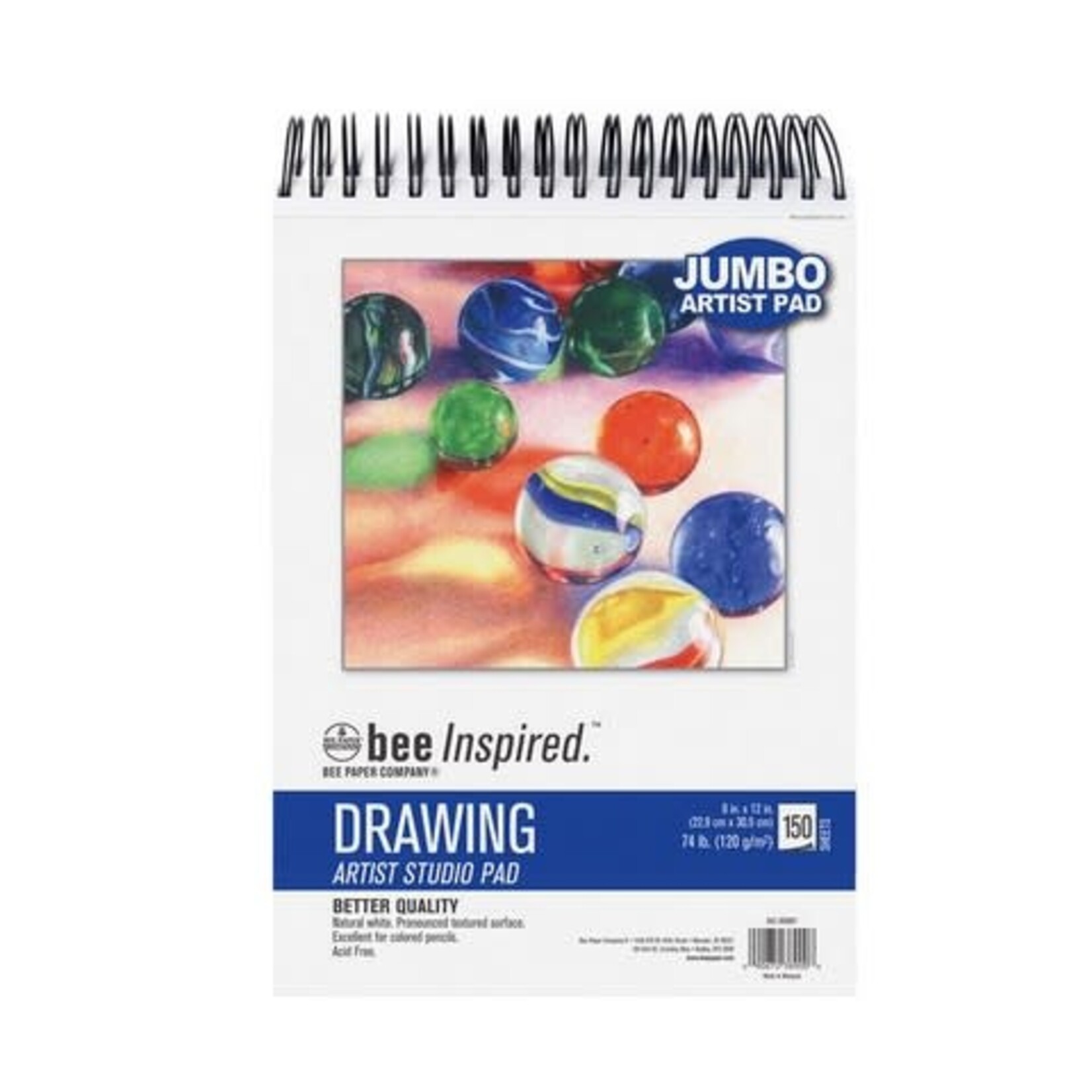 Royal Brush Bee Inspired Drawing Jumbo Pad