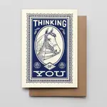 Hammerpress Hammerpress Card- Thinking of You Horse