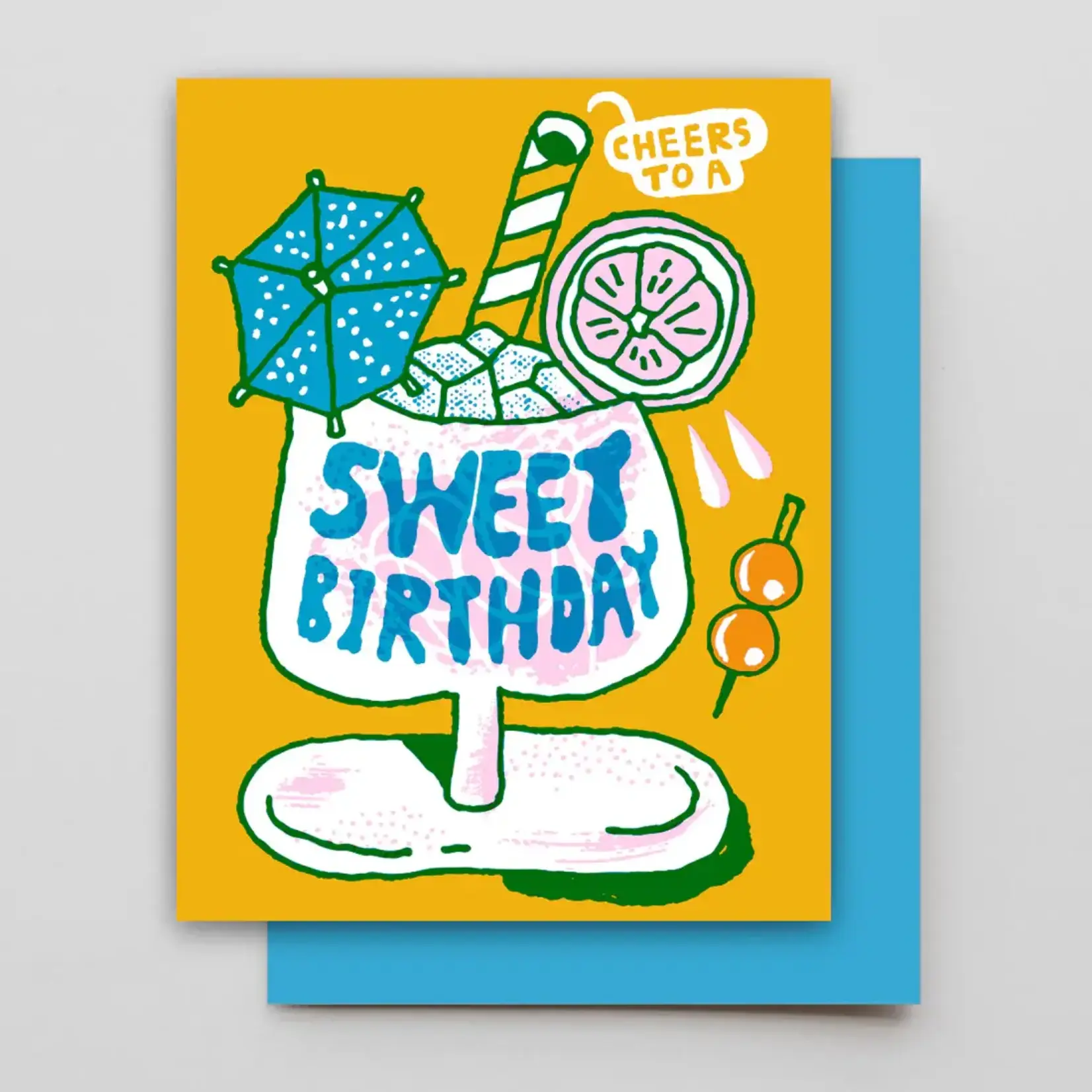 Hammerpress Hammerpress card- Cocktail Birthday