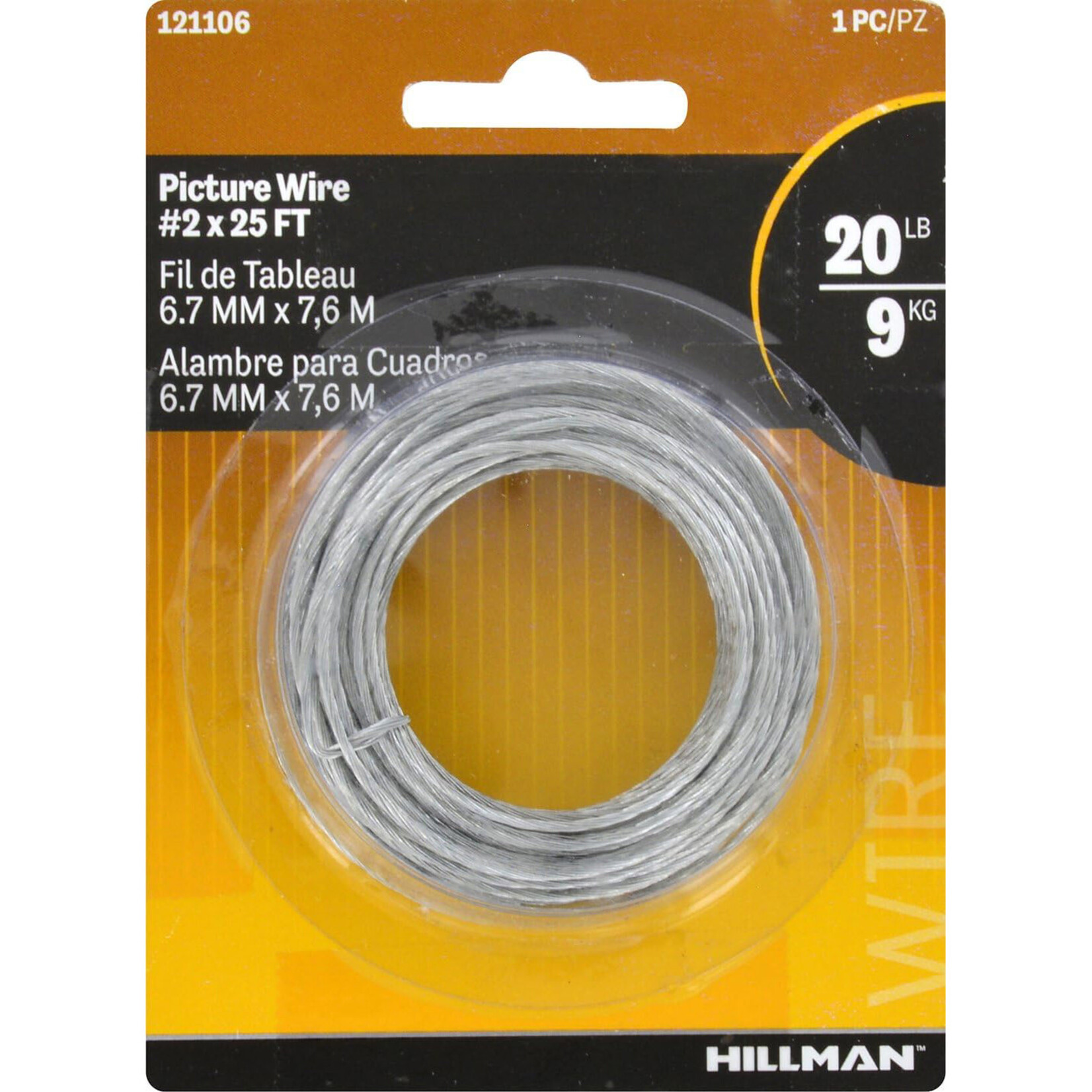 Hillman Hillman Picture Wire #2 x 25 ft