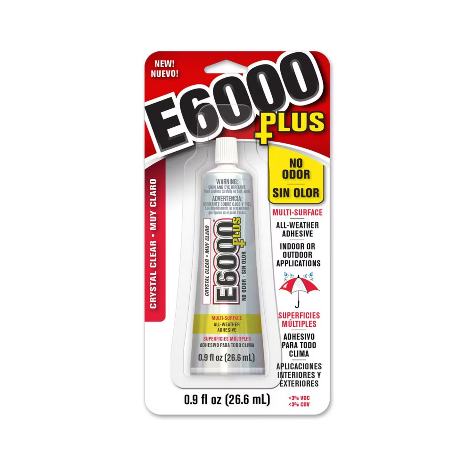 E6000 E6000 Plus Clear Adhesive .9 oz