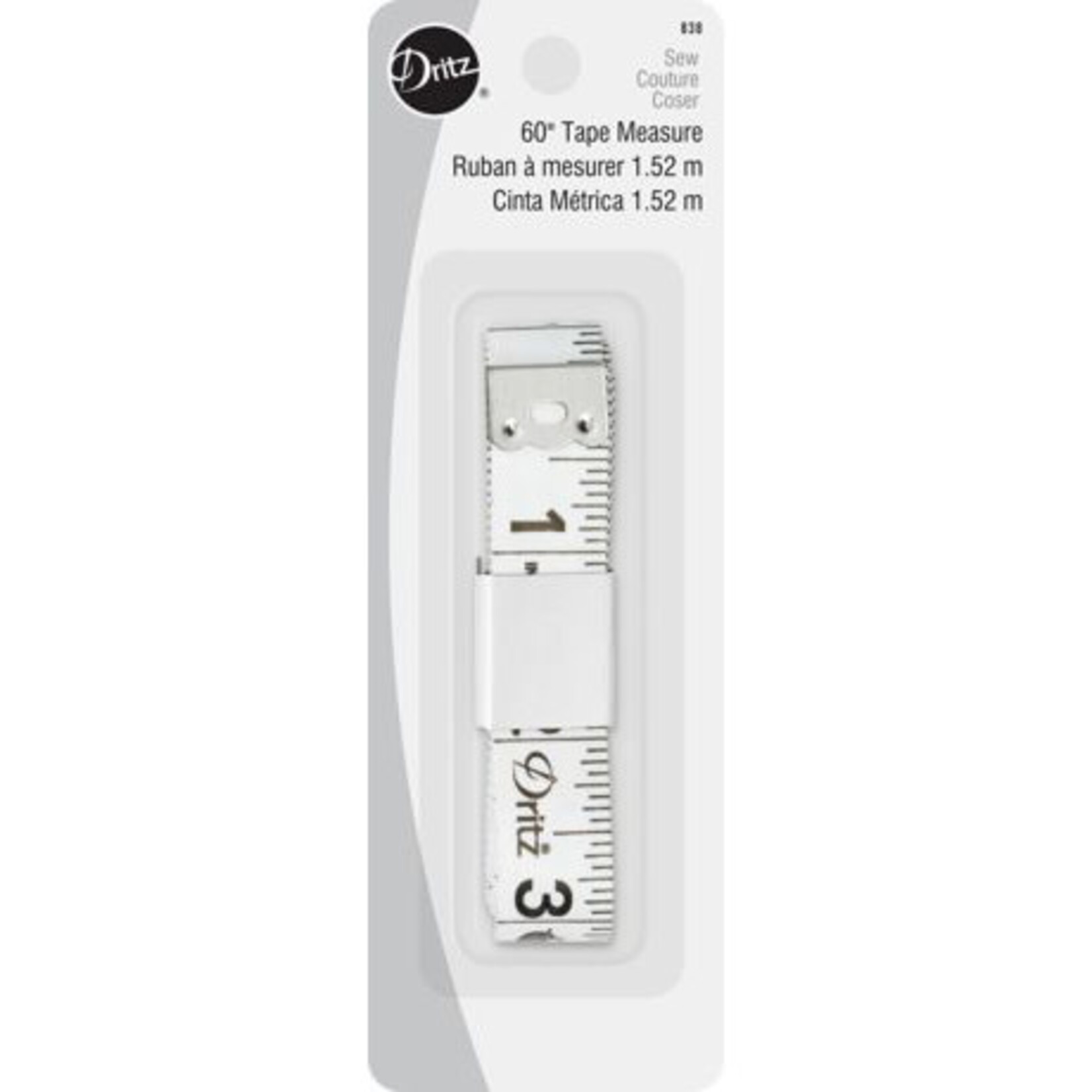 Dritz Dritz Tape Measure, 60"