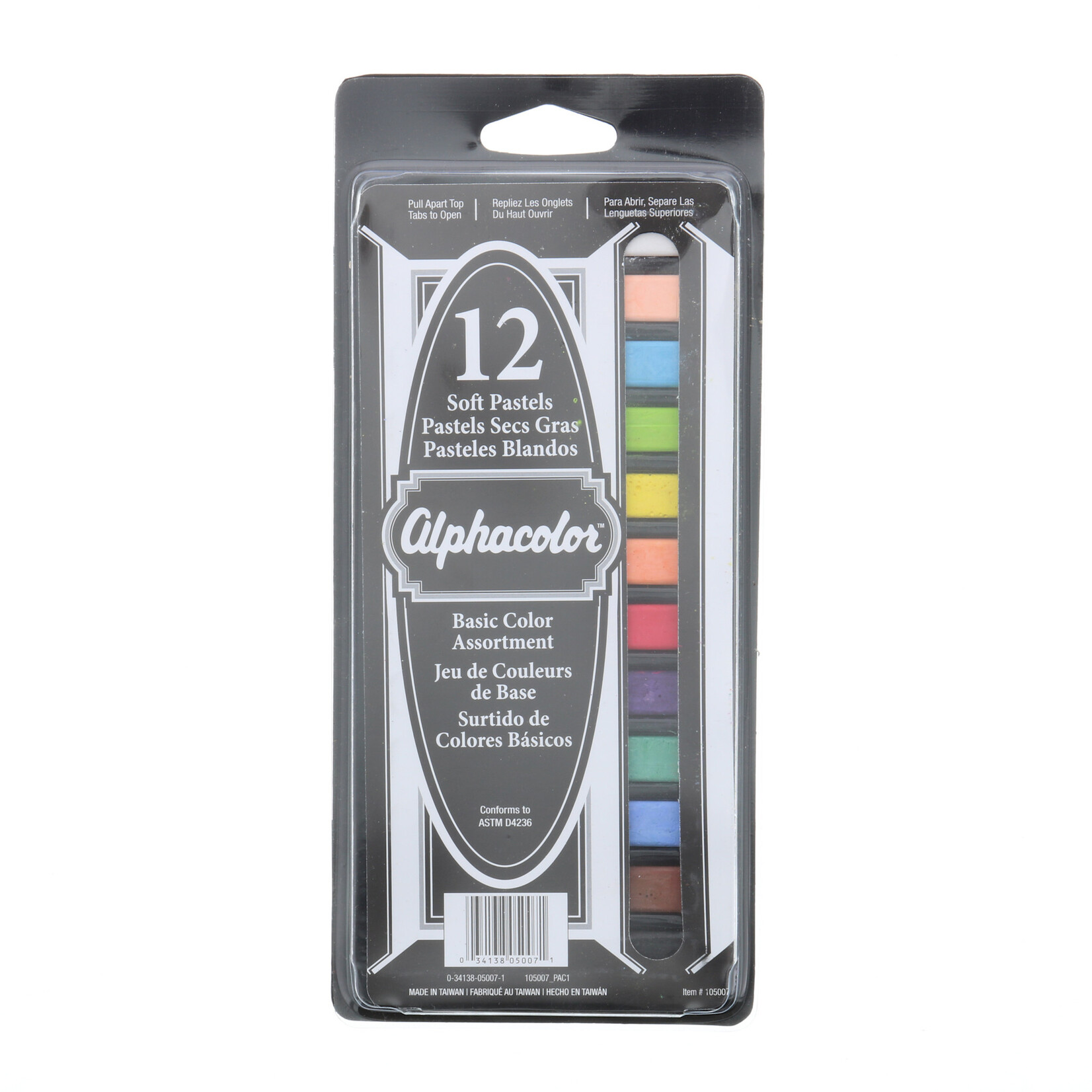 Alphacolor Alphacolor Soft Pastel 12 Pack Basic Colors
