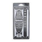 Alphacolor ALPHACOLOR PASTEL SET 12 STICK HI-FI GRAY