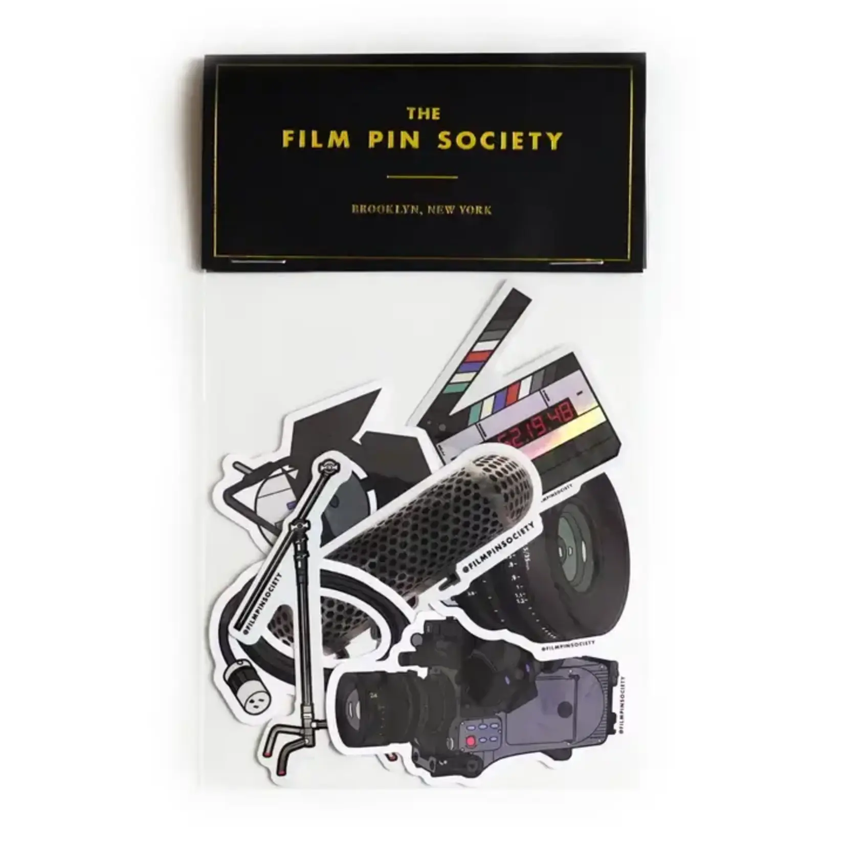 Film Pin Society Film Production Sticker Pack