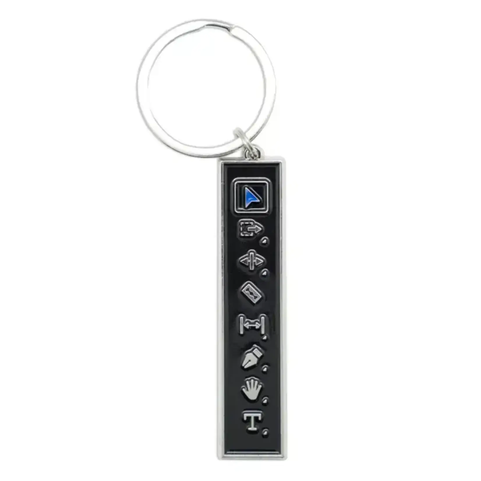 Film Pin Society Film Pin Society Video Editor's Toolbar Keychain