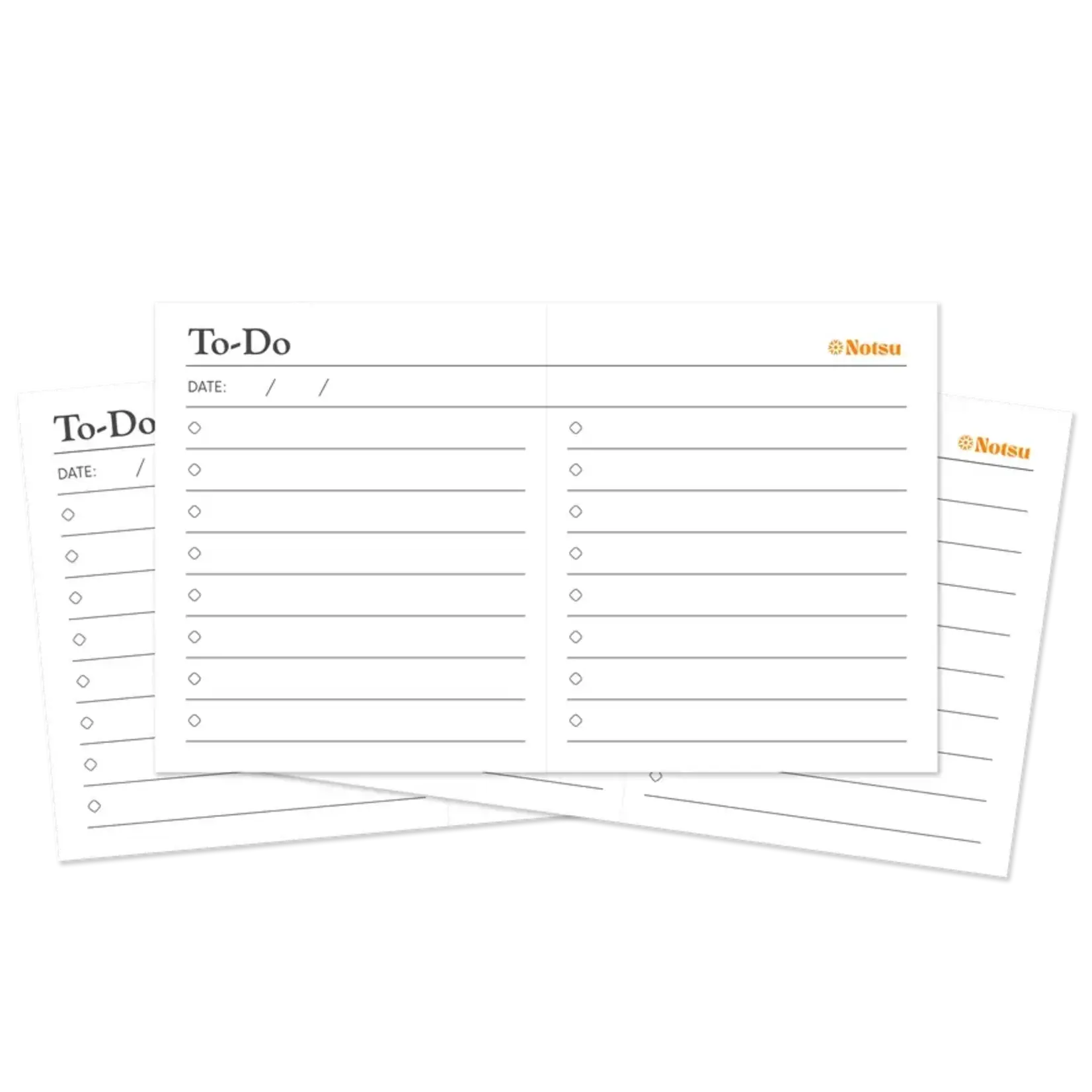 Notsu To-Do List Scored Note Cards (Pack of 50)