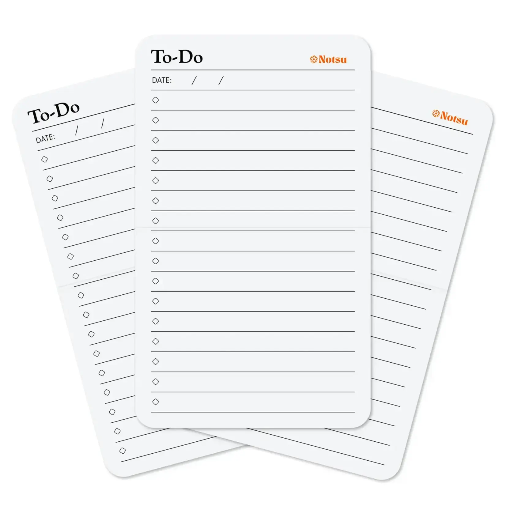 Notsu To Do List Note Cards 3x5 (40 Ct)