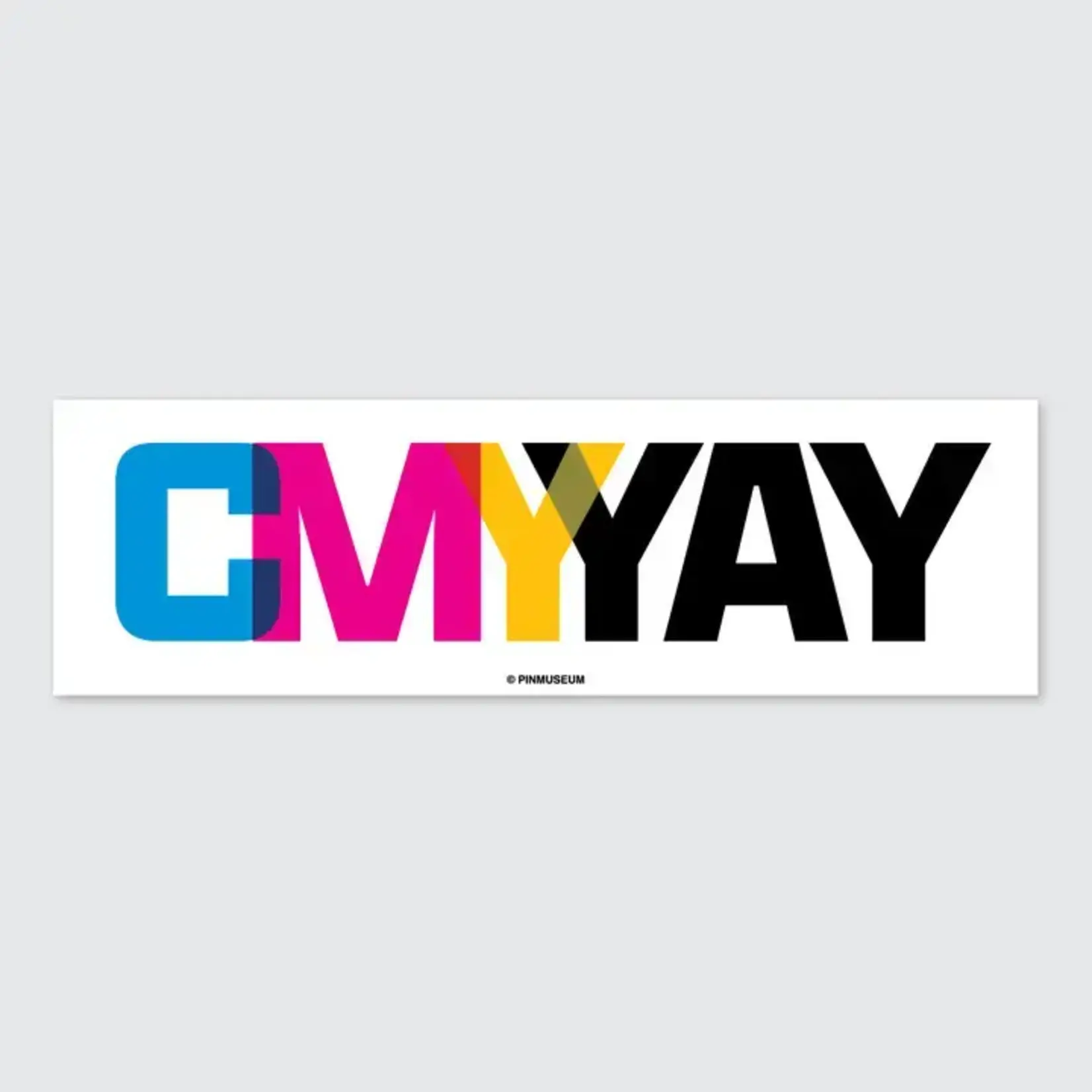Pin Museum Pin Museum Bumper Sticker