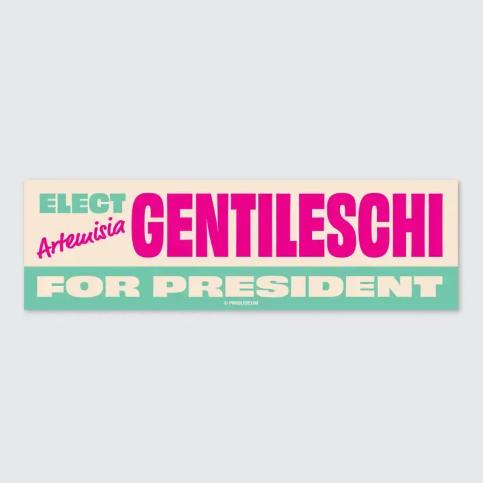 Pin Museum Pin Museum Bumper Sticker