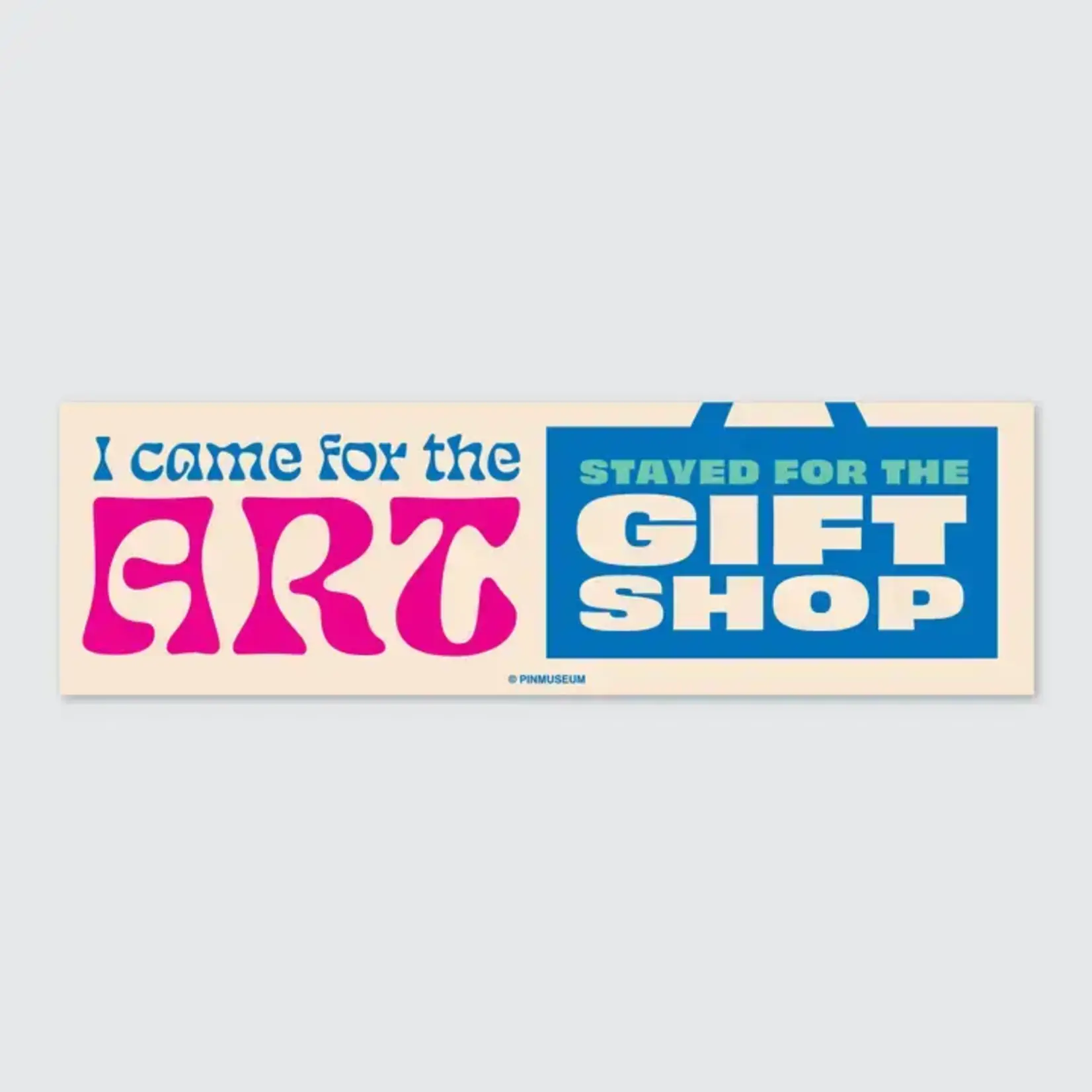 Pin Museum Pin Museum Bumper Sticker