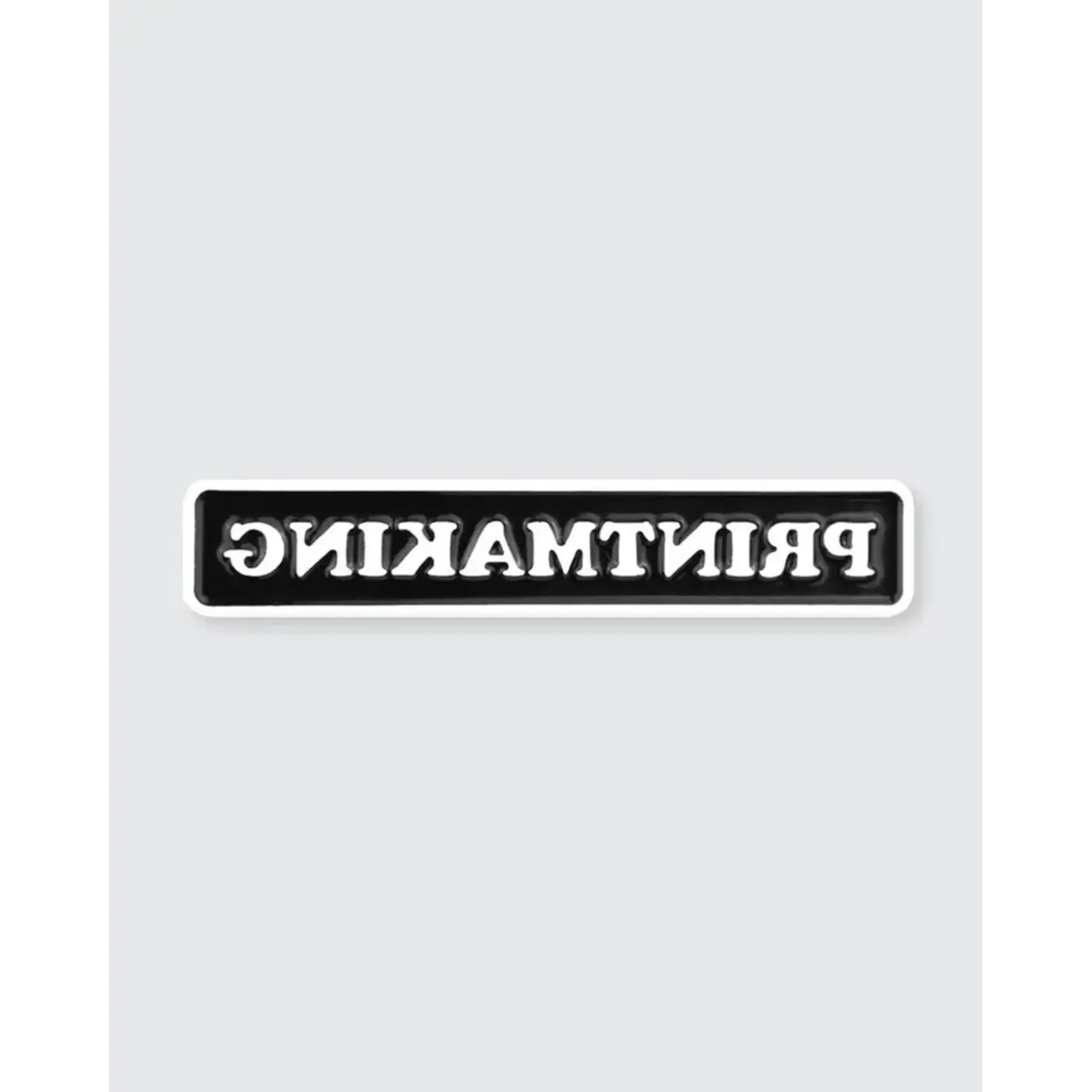 Pin Museum Printmaking Enamel Pin