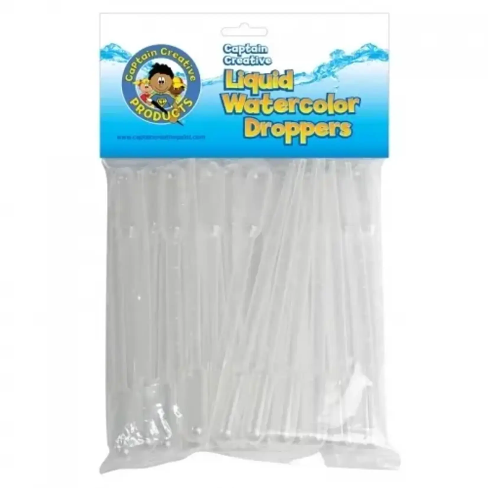 Captain Creative Liquid Watercolor Droppers 25 pack