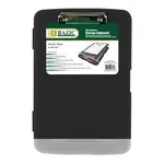 BAZIC Black Storage Clipboard with Pen Holder