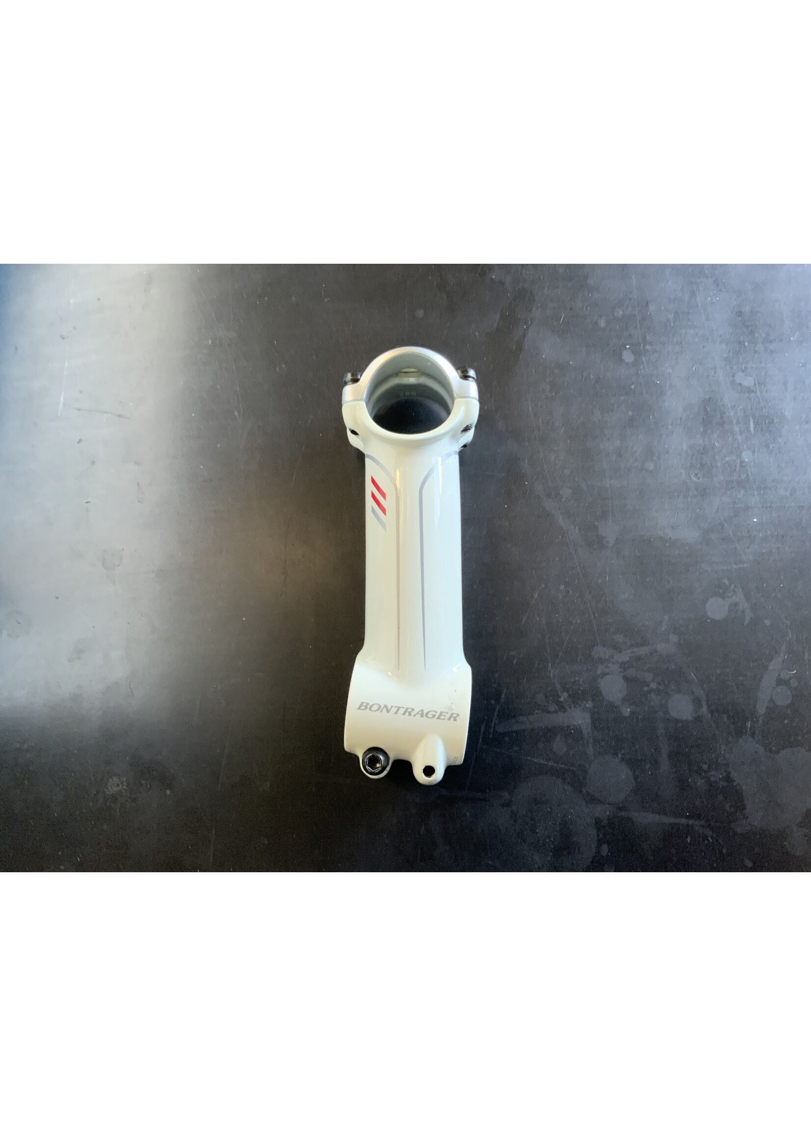Bontrager used Bontrager RXL stem stearer clamp 1 1/8" handlebar clamp 31.8 length 110mm white 7 degrees