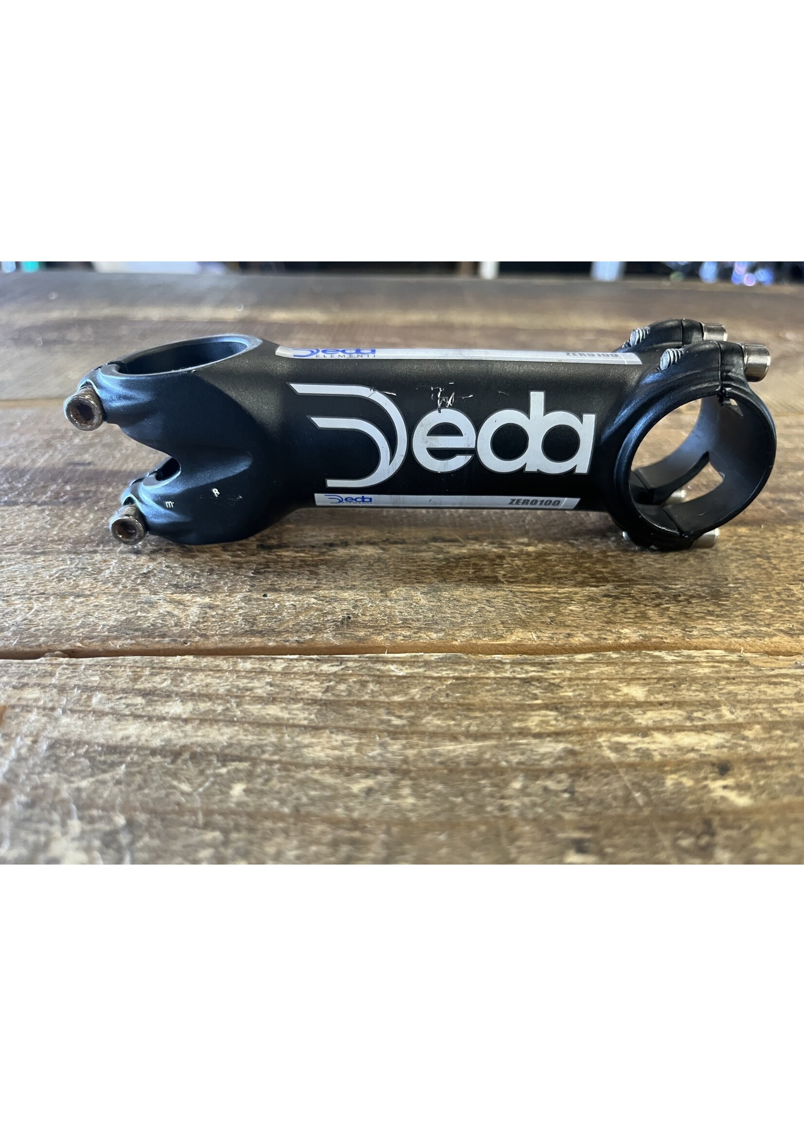 Deda used Deda Elementi Zero100 stem stearer clamp 1 1/8" handlebar clamp 31.8 length 100mm signs of wear