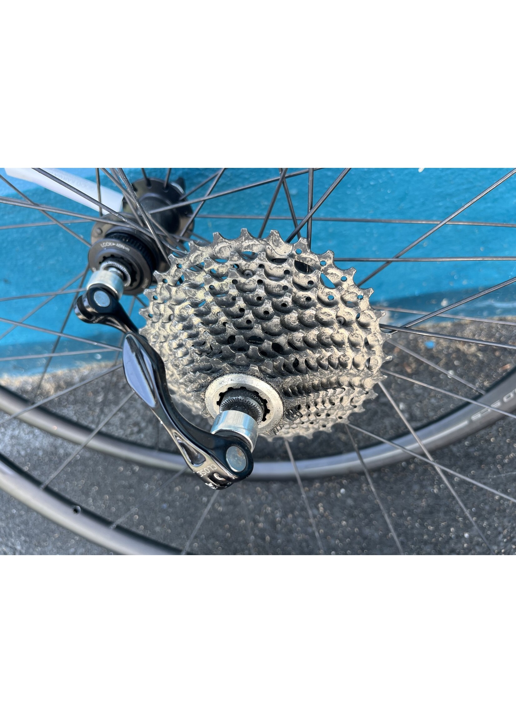 used Axis road wheelset, centerlock disc QR