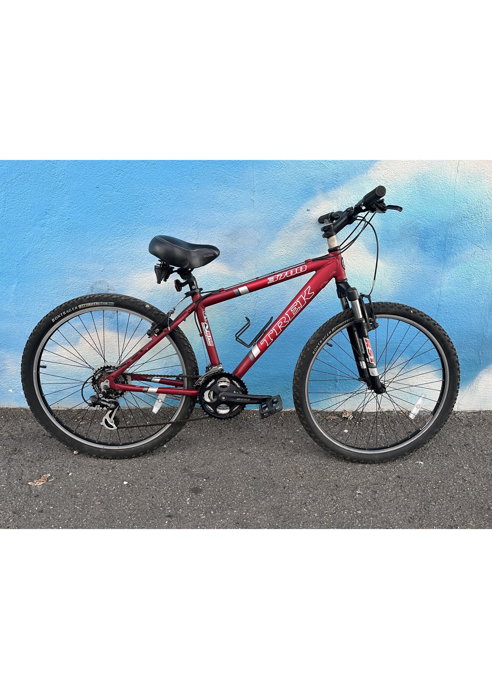 Trek used Trek 3700, red wine, small