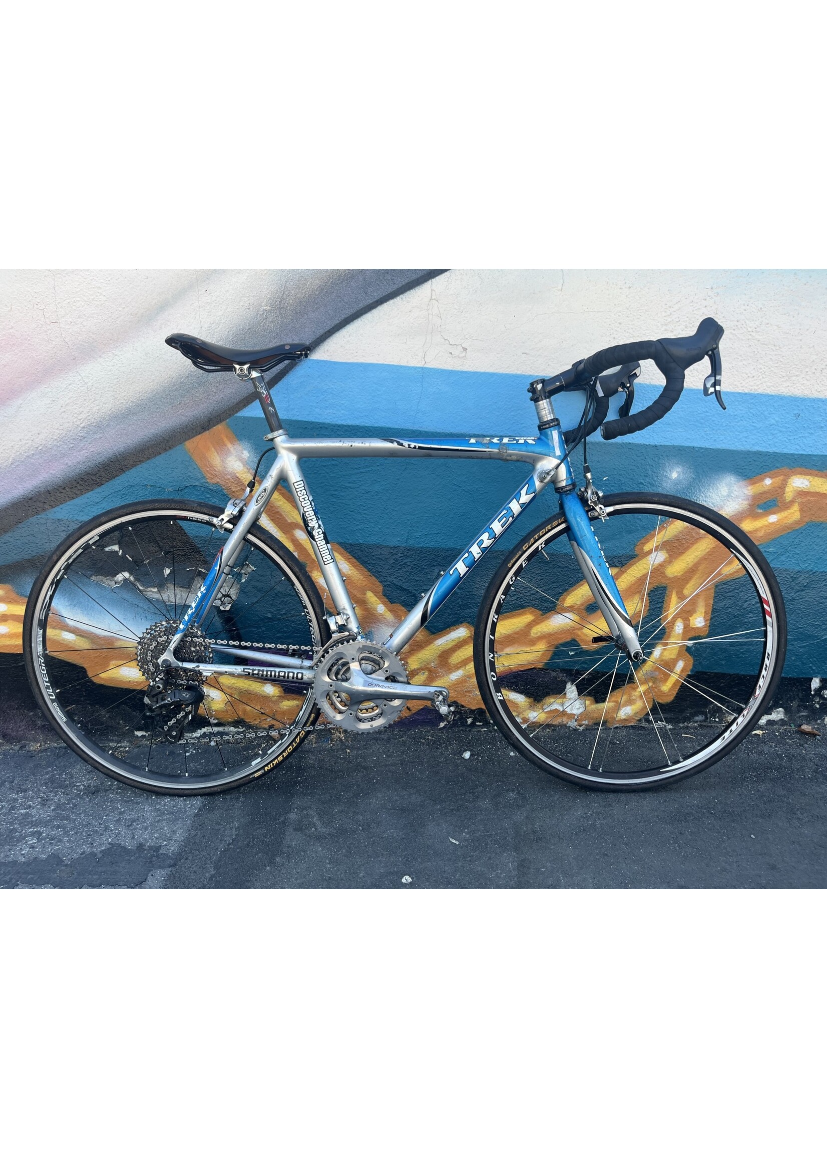 Trek used Trek Carbon, blue, 54cm as-is