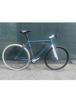 Used single-speed, blue, large as-is