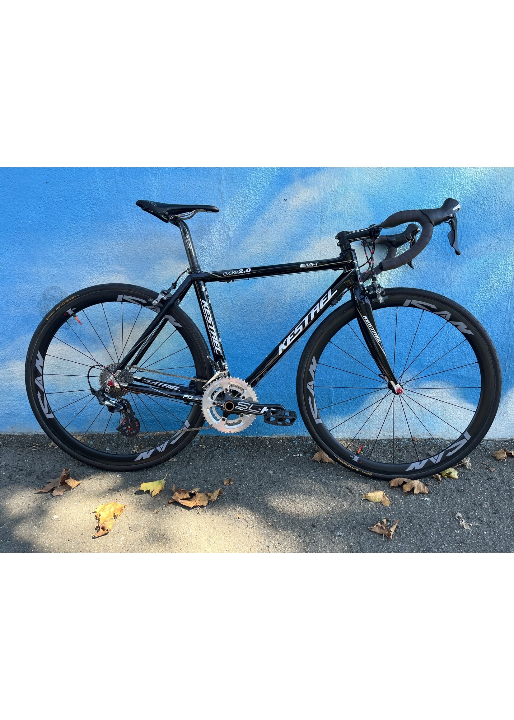 Kestrel used Kestrel Evoke 2.0 carbon upgraded, black, 52cm