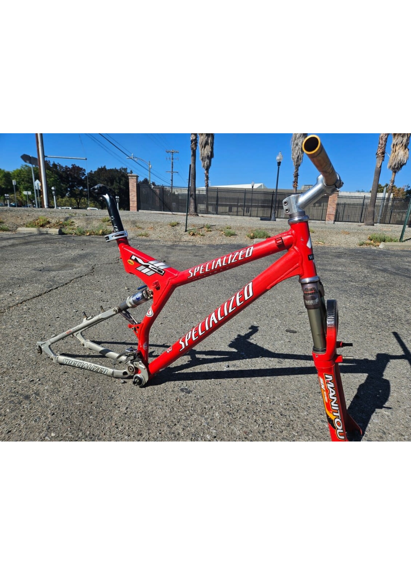 AS-IS Specialized Sworks FSR frame damaged