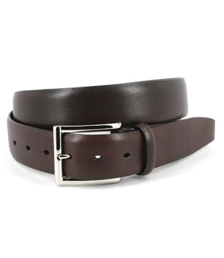 Torino Leather Company 35 MM Italian  Glazed Milled Calfskin-Brandy