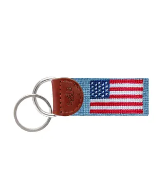 Smathers and Branson American Flag Key Fob