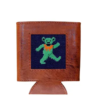 Smathers and Branson Dancing Bear Can Cooler (Dark Navy)