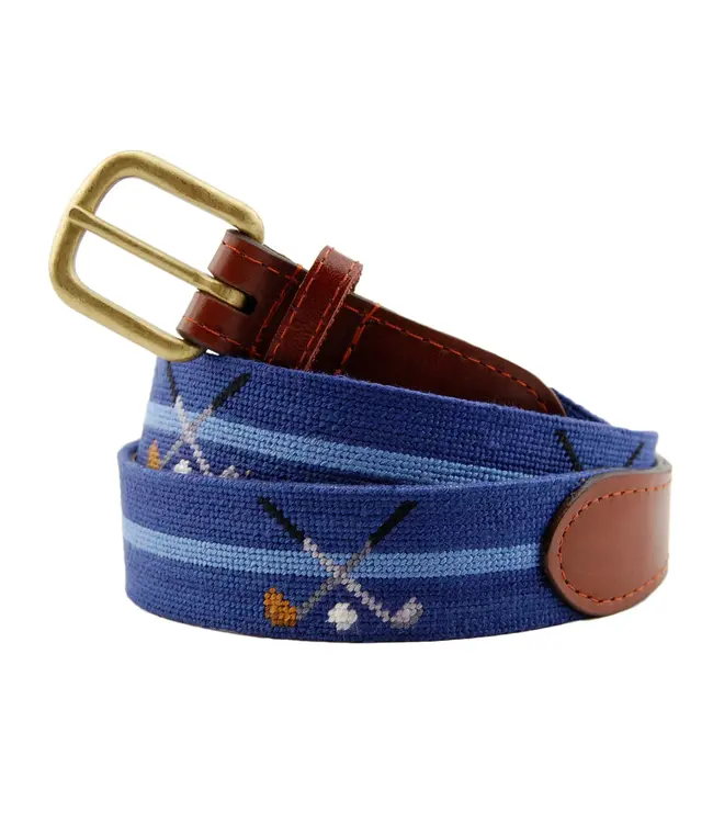 Crossed Clubs Belt