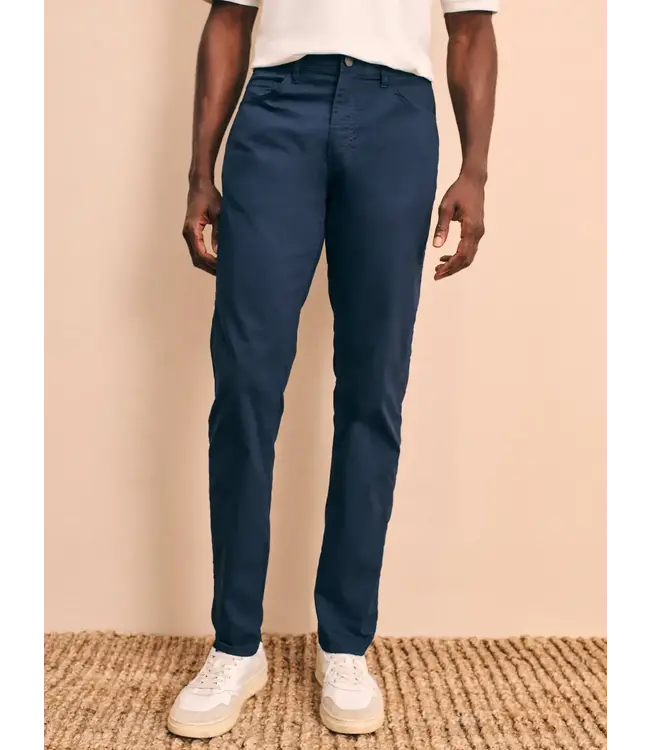 Faherty Movement 5 Pocket Pant