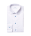Eton White Twill Shirt w/ Blue Details