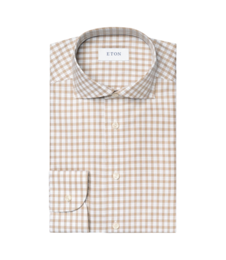 Eton Check Fine Twill Shirt