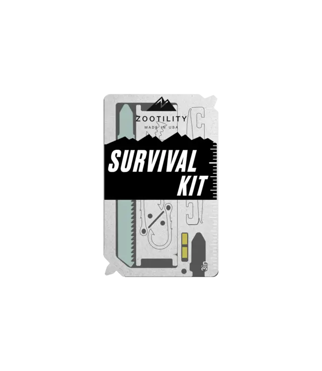 Zootility Wilderness Survival Kit