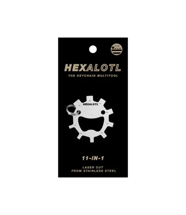 Zootility Hexalotl 11 in 1 Hex Key Set Metric