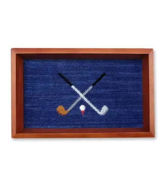 Smathers and Branson Crossed Clubs Valet Tray