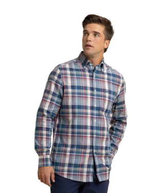 Southern Tide Southern Shores Plaid Sportshirt