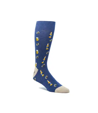 Gordon of New Orleans Football & Beer Socks