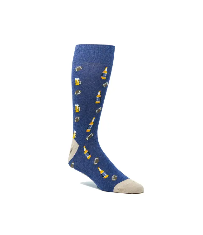 Gordon of New Orleans Football & Beer Socks