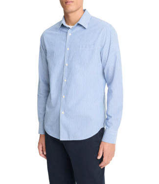 Vince L/S Playa Poplin Stripe